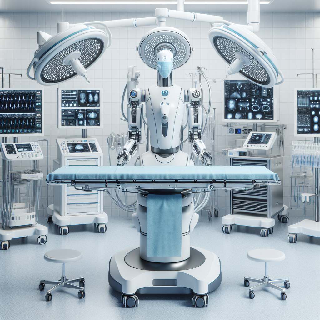 Surgical or medical robot in clinical setting